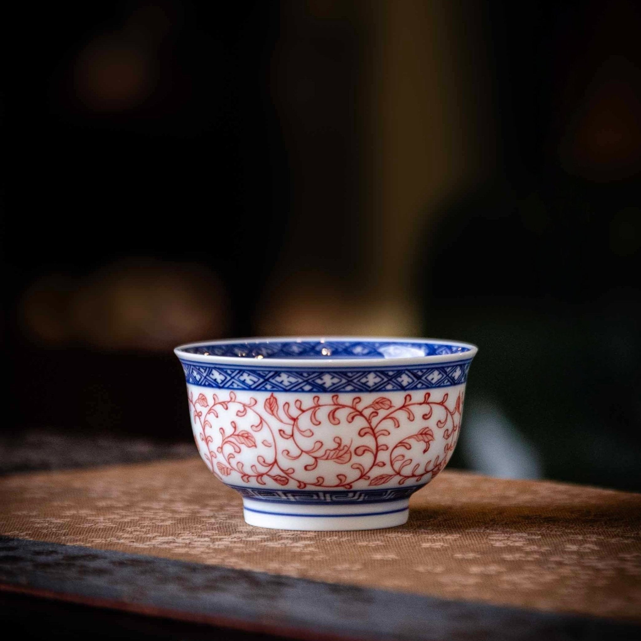 Chan Zhi Lian 160cc - Jing De Zhen Porcelain Gaiwan - zycs_China