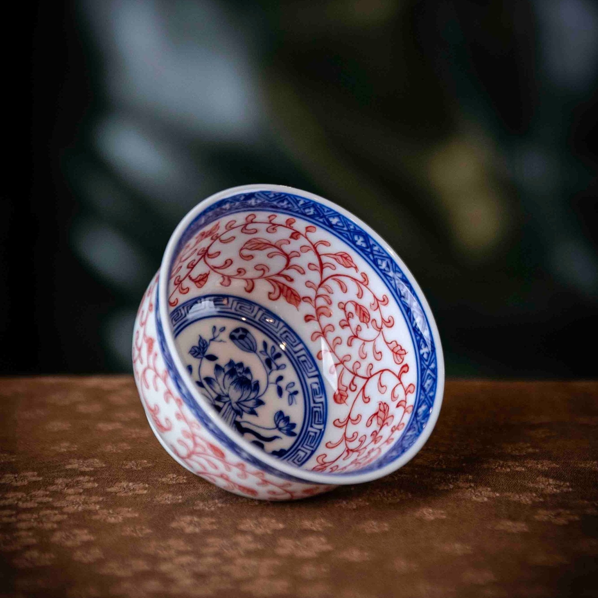 Chan Zhi Lian 160cc - Jing De Zhen Porcelain Gaiwan - zycs_China