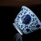 Chan Zhi Lian 160cc - Jing De Zhen Porcelain Gaiwan - zycs_China