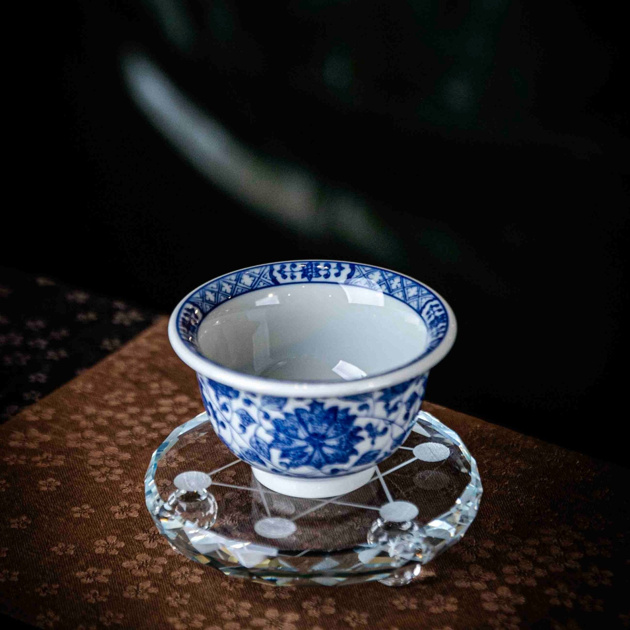 Chan Zhi Lian 160cc - Jing De Zhen Porcelain Gaiwan - zycs_China