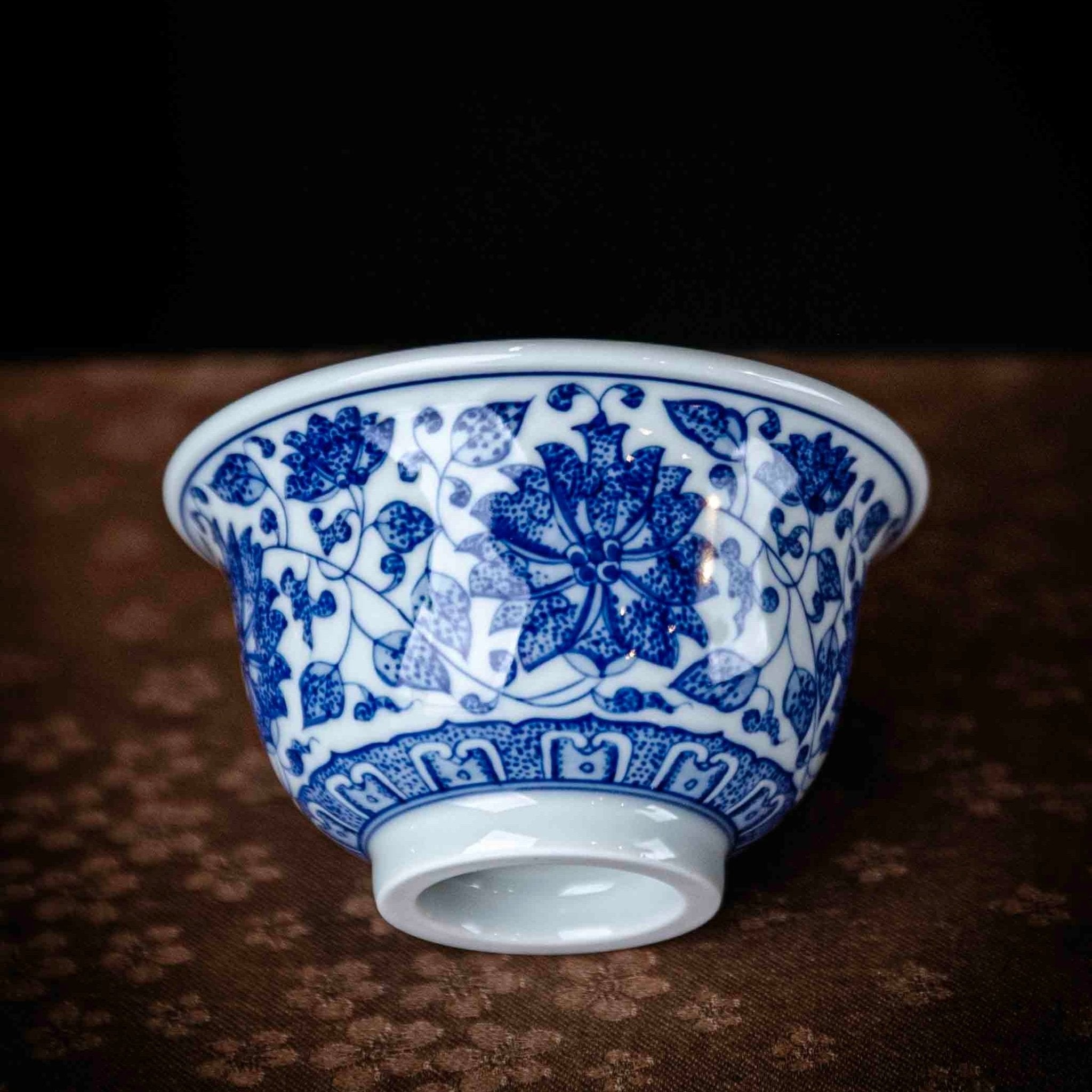 Chan Zhi Lian 160cc - Jing De Zhen Porcelain Gaiwan - zycs_China
