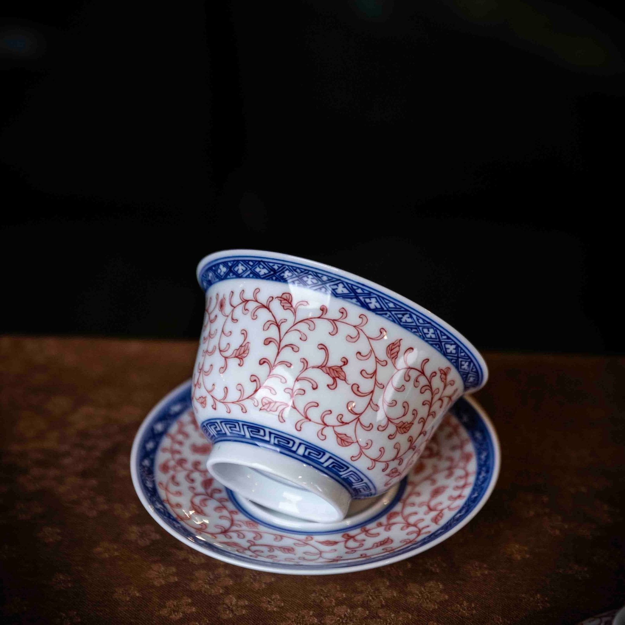 Chan Zhi Lian 160cc - Jing De Zhen Porcelain Gaiwan - zycs_China
