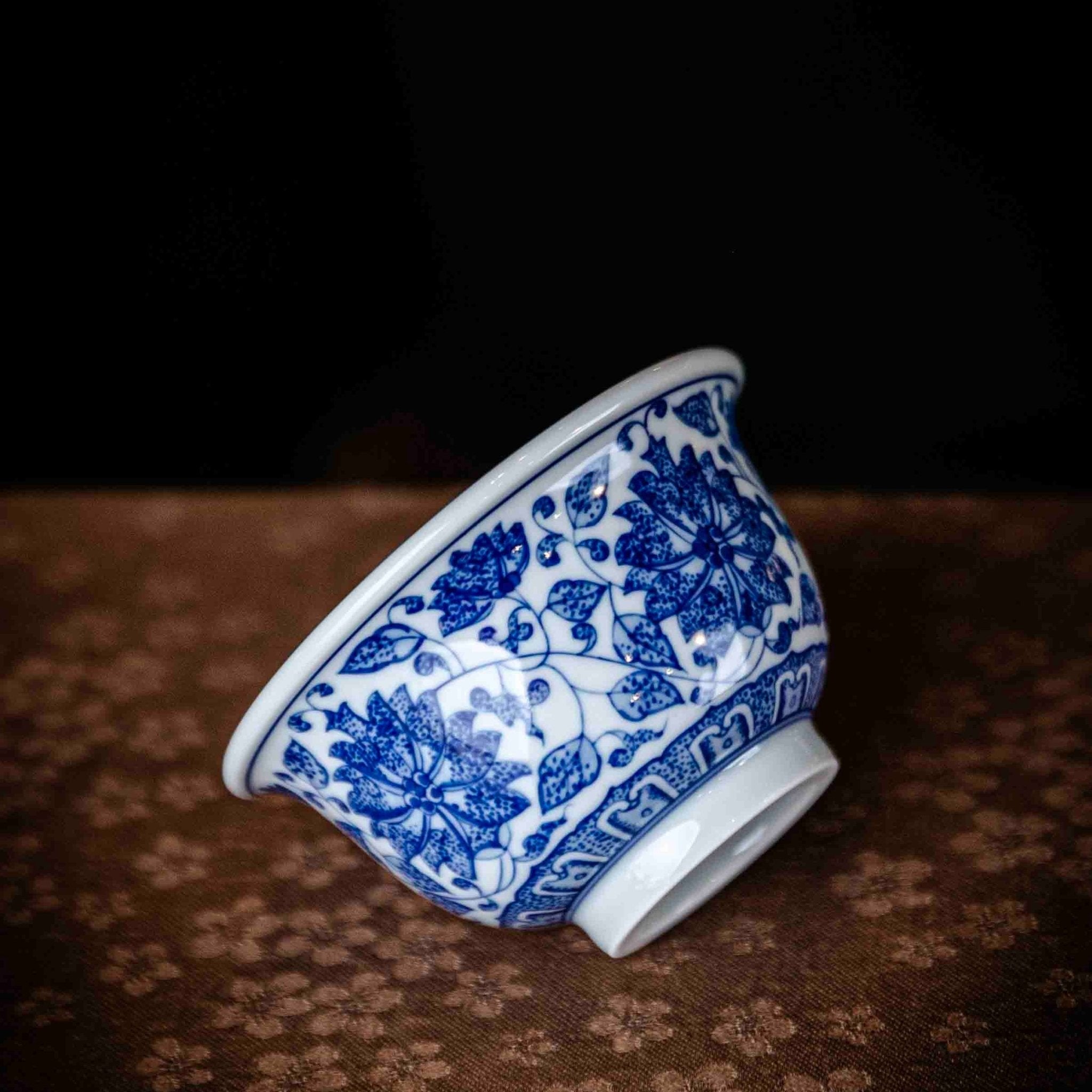 Chan Zhi Lian 160cc - Jing De Zhen Porcelain Gaiwan - zycs_China