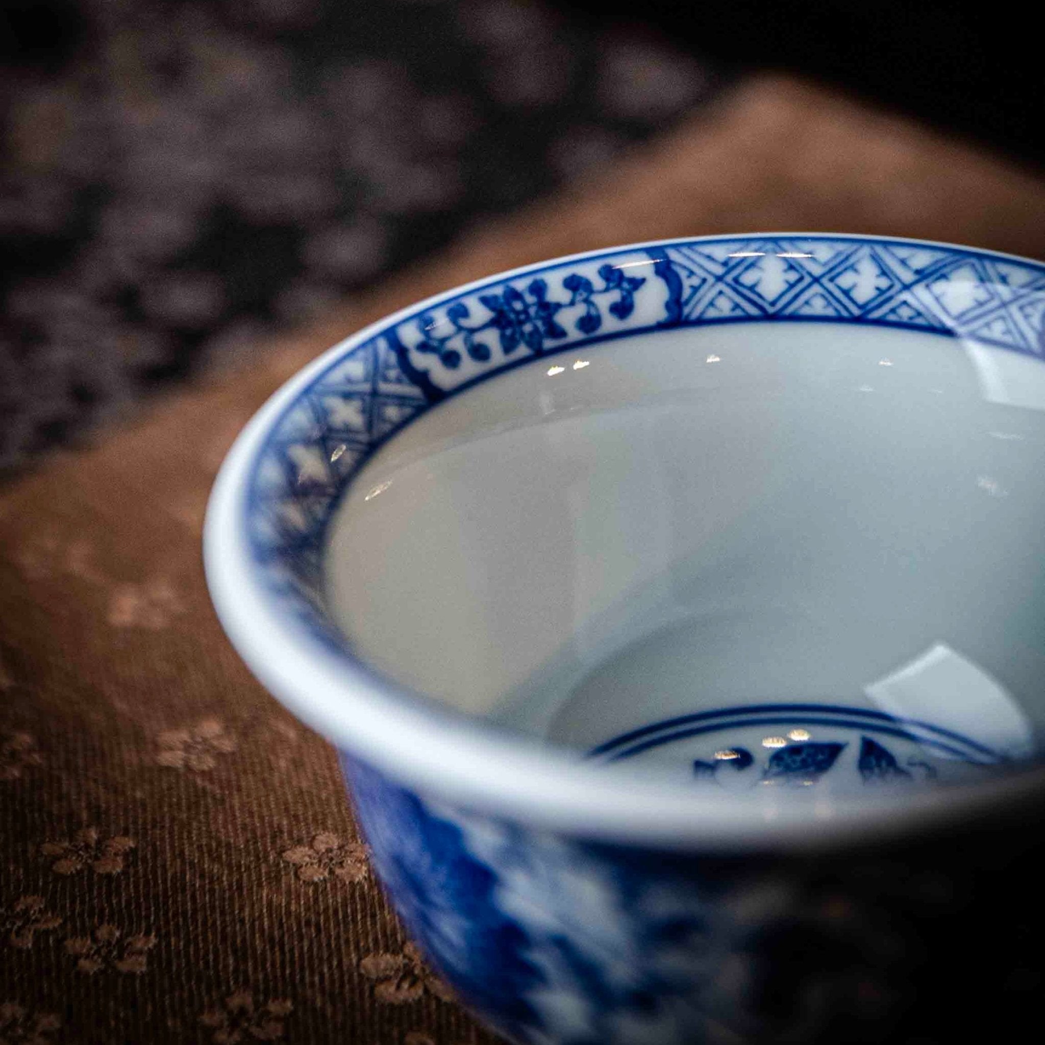 Chan Zhi Lian 160cc - Jing De Zhen Porcelain Gaiwan - zycs_China