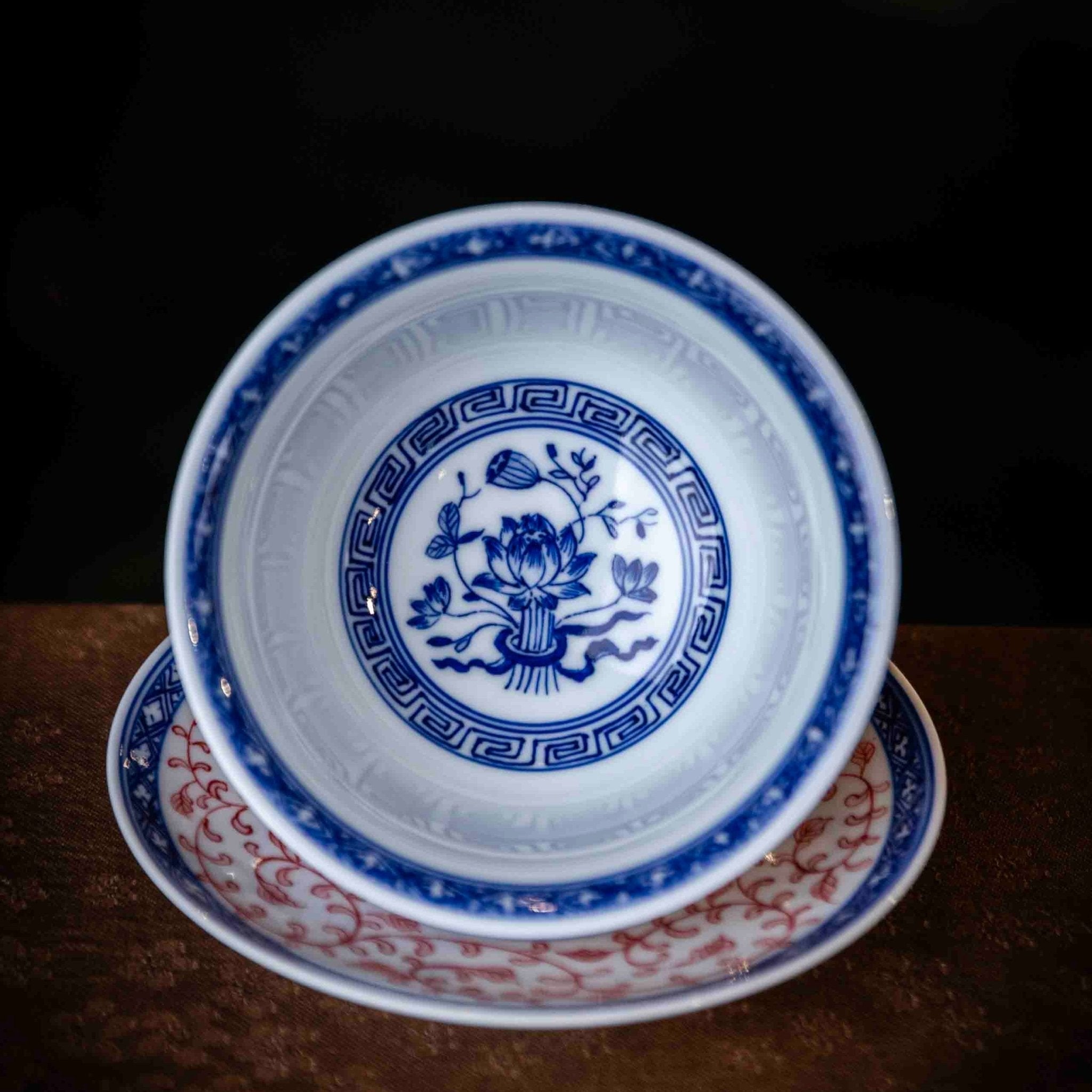 Chan Zhi Lian 160cc - Jing De Zhen Porcelain Gaiwan - zycs_China
