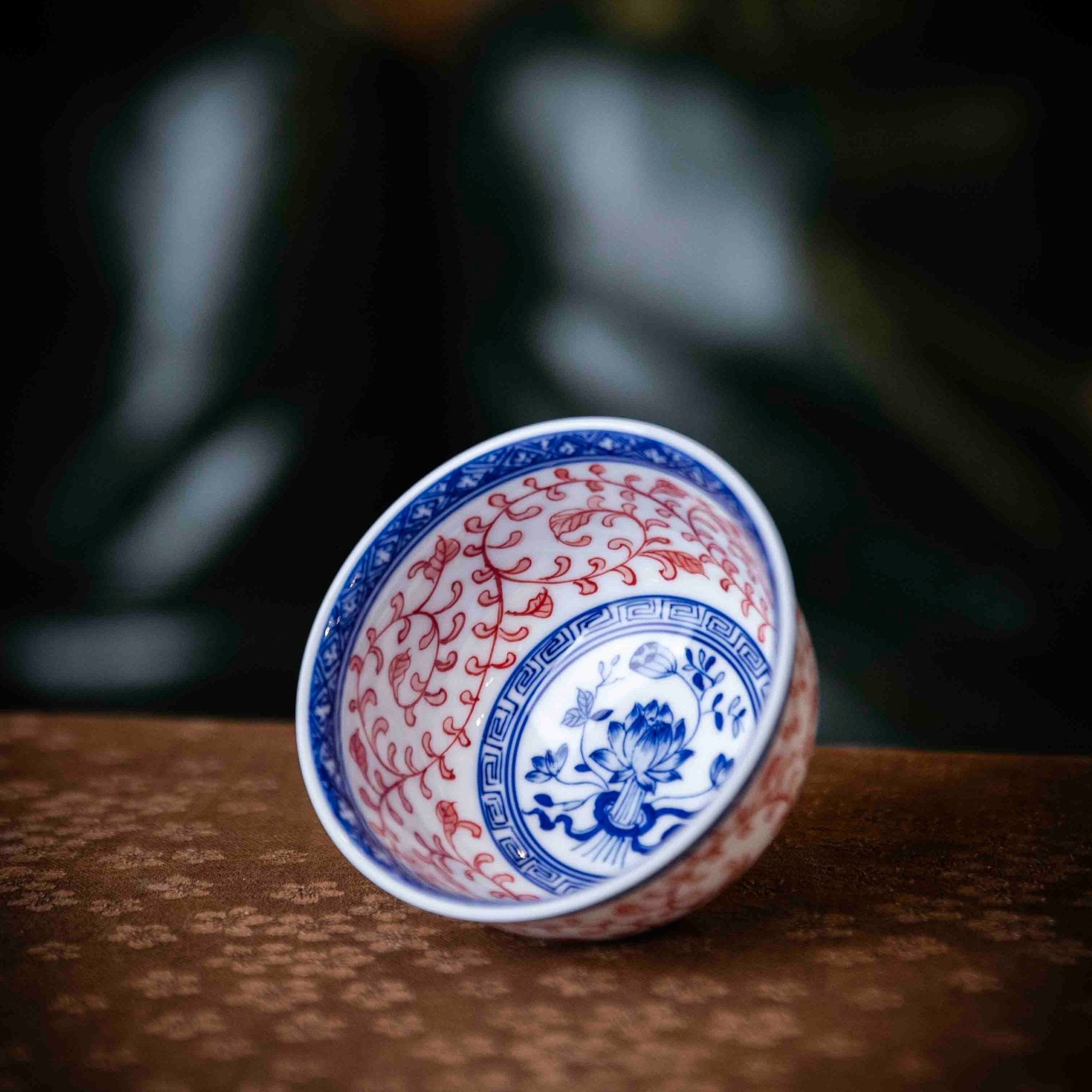 Chan Zhi Lian 160cc - Jing De Zhen Porcelain Gaiwan - zycs_China