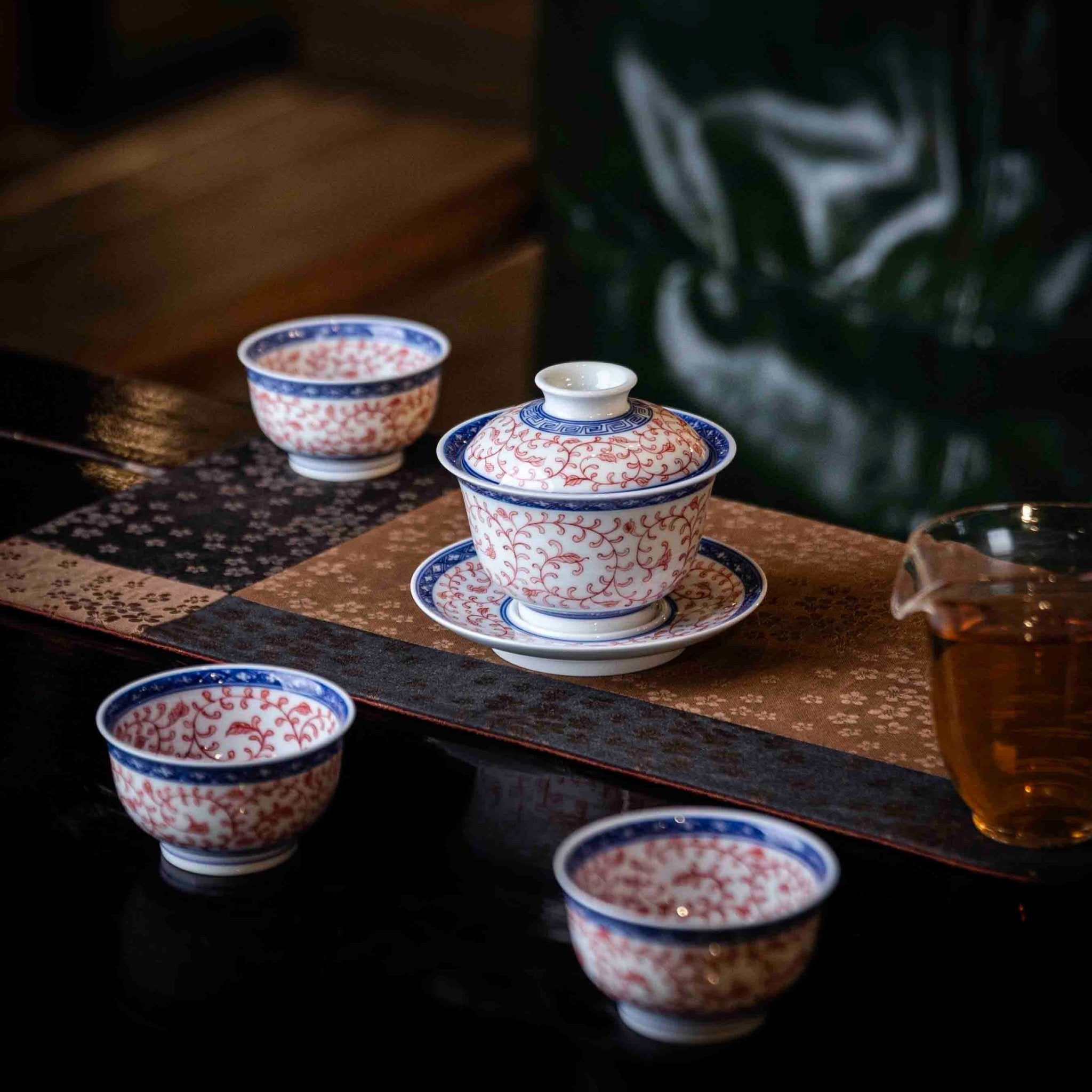 Chan Zhi Lian 160cc - Jing De Zhen Porcelain Gaiwan - zycs_China