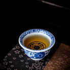 Chan Zhi Lian 160cc - Jing De Zhen Porcelain Gaiwan - zycs_China