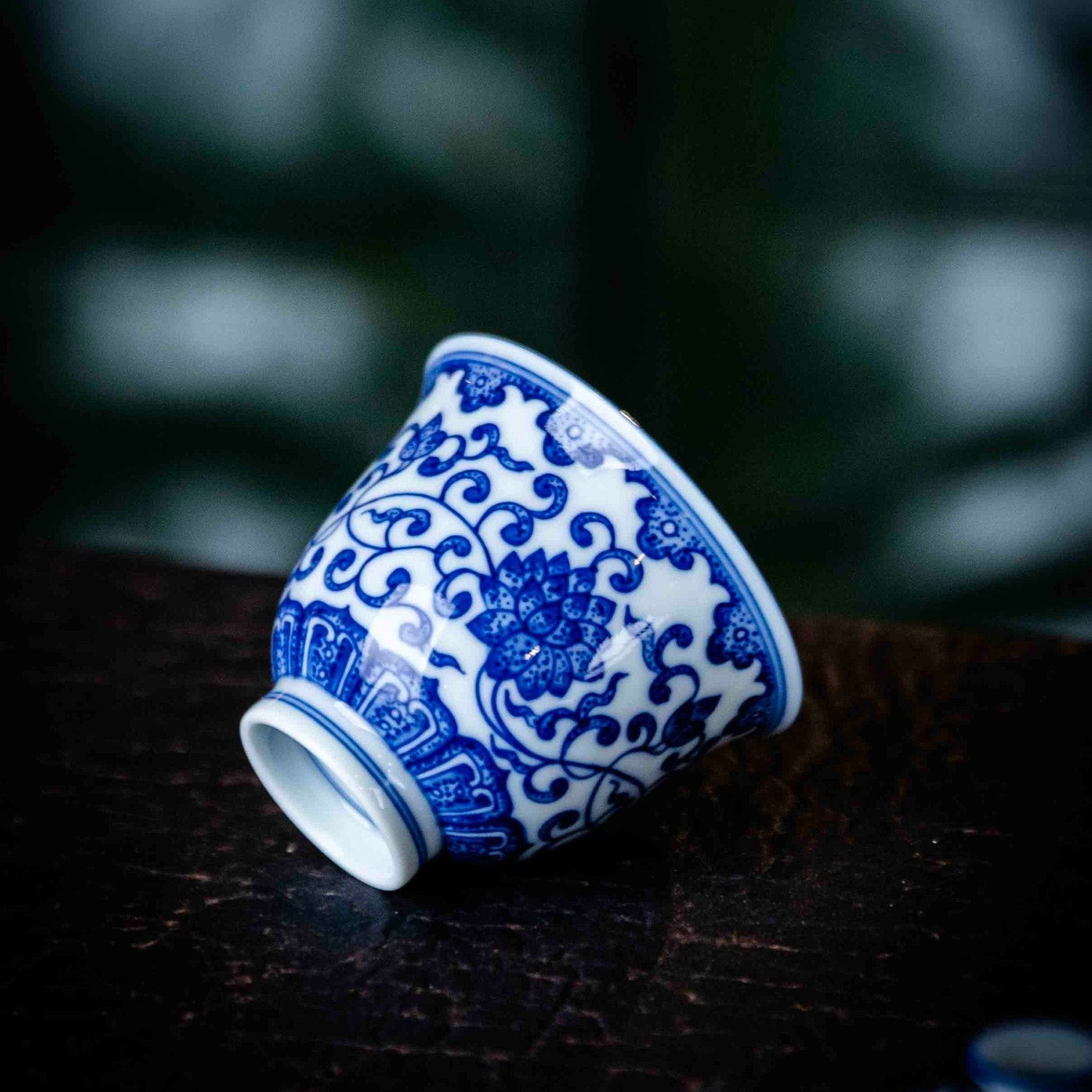 Chan Zhi Lian 70cc - Jing De Zhen Porcelain Gaiwan zycschina
