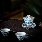 Chan Zhi Lian 75cc - Jing De Zhen Porcelain Gaiwan - zycs_China