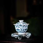 Chan Zhi Lian 75cc - Jing De Zhen Porcelain Gaiwan - zycs_China
