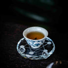 Chan Zhi Lian 75cc - Jing De Zhen Porcelain Gaiwan - zycs_China
