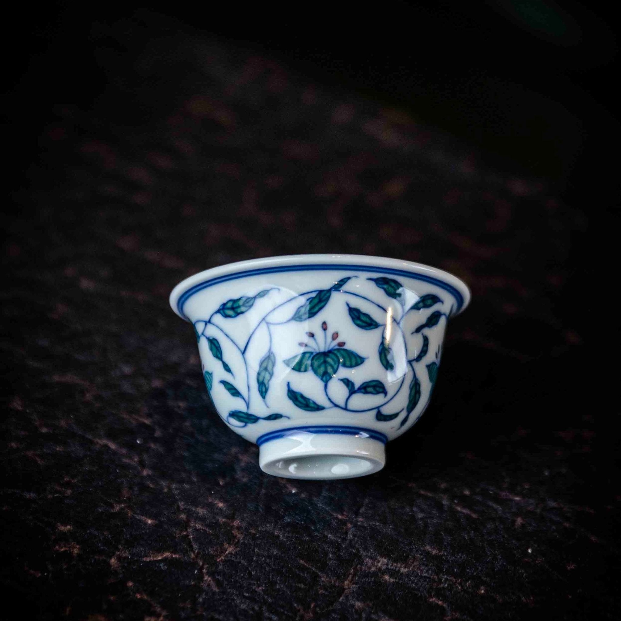 Chan Zhi Lian 75cc - Jing De Zhen Porcelain Gaiwan - zycs_China