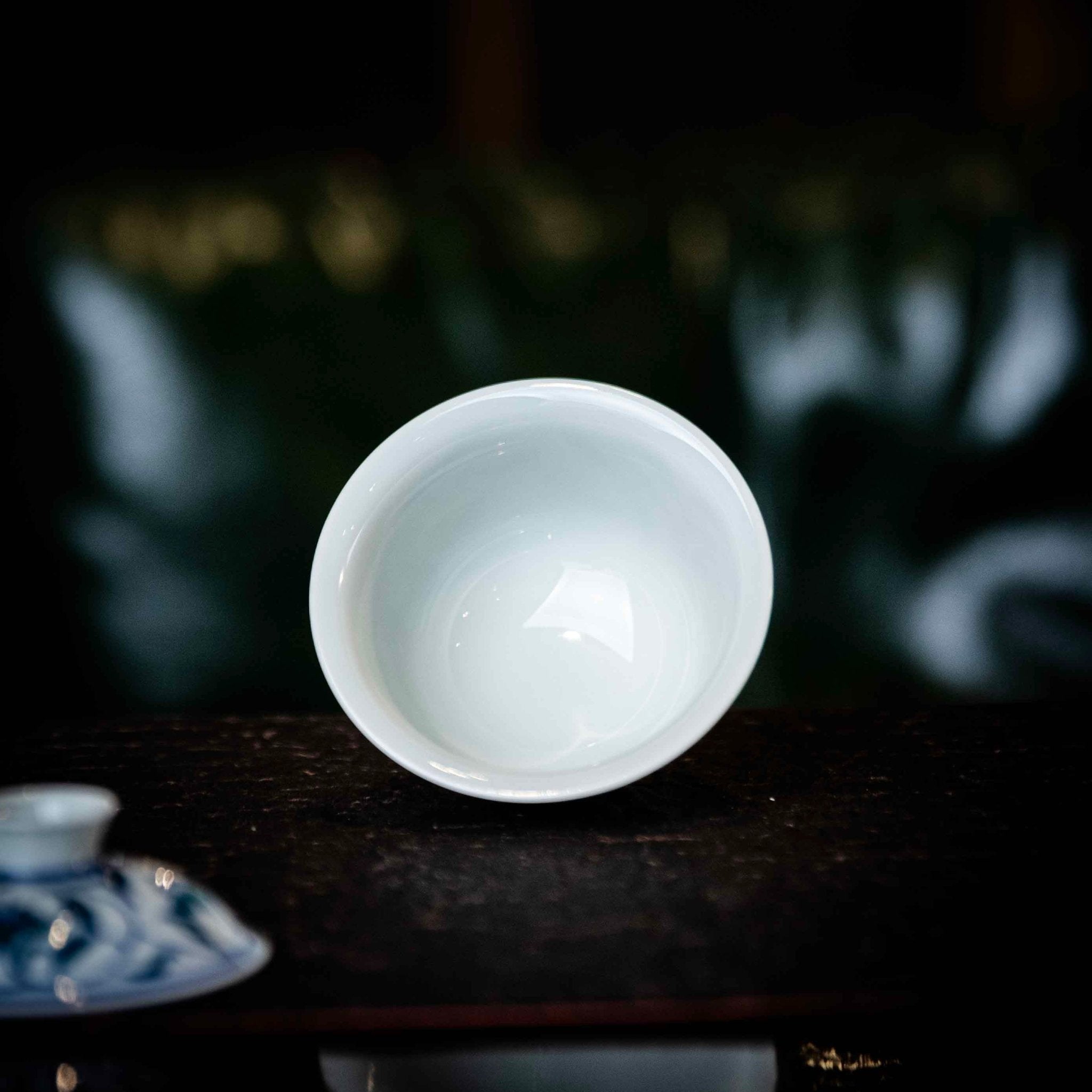 Chan Zhi Lian 75cc - Jing De Zhen Porcelain Gaiwan - zycs_China