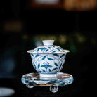 Chan Zhi Lian 75cc - Jing De Zhen Porcelain Gaiwan - zycs_China