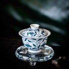 Chan Zhi Lian 75cc - Jing De Zhen Porcelain Gaiwan - zycs_China