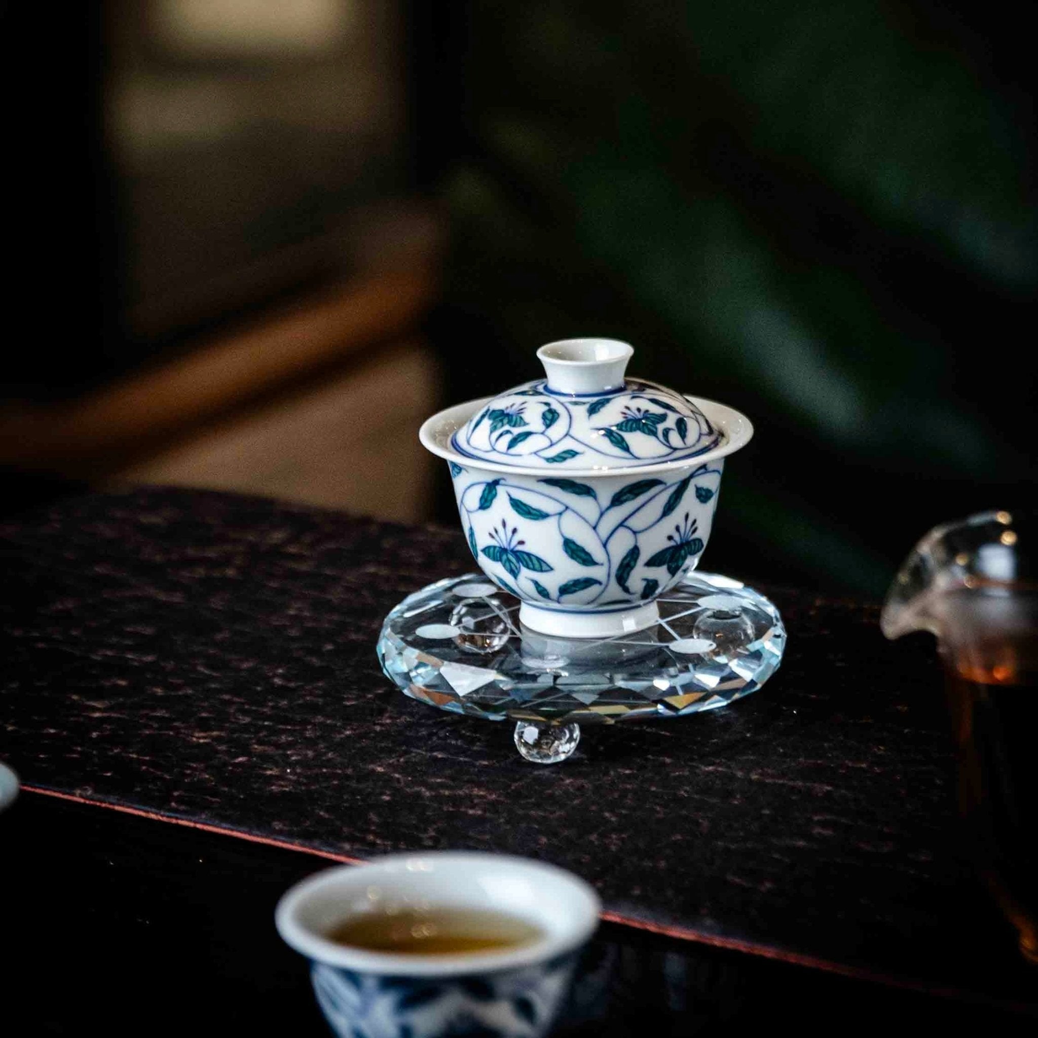 Chan Zhi Lian 75cc - Jing De Zhen Porcelain Gaiwan - zycs_China