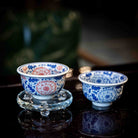 Chan Zhi Lian He Hua 110cc - Jing De Zhen Porcelain Teacup - zycs_China
