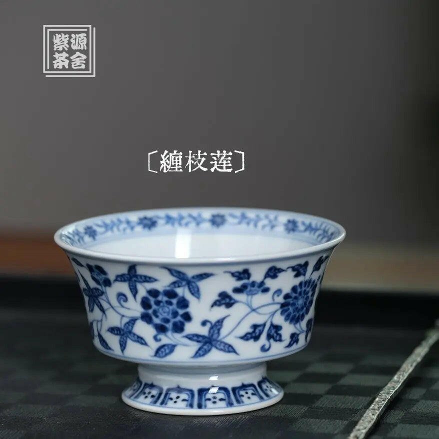 Chan Zhi Lian - Jing De Zhen Porcelain Teacup - zycs_China - tea - teapot