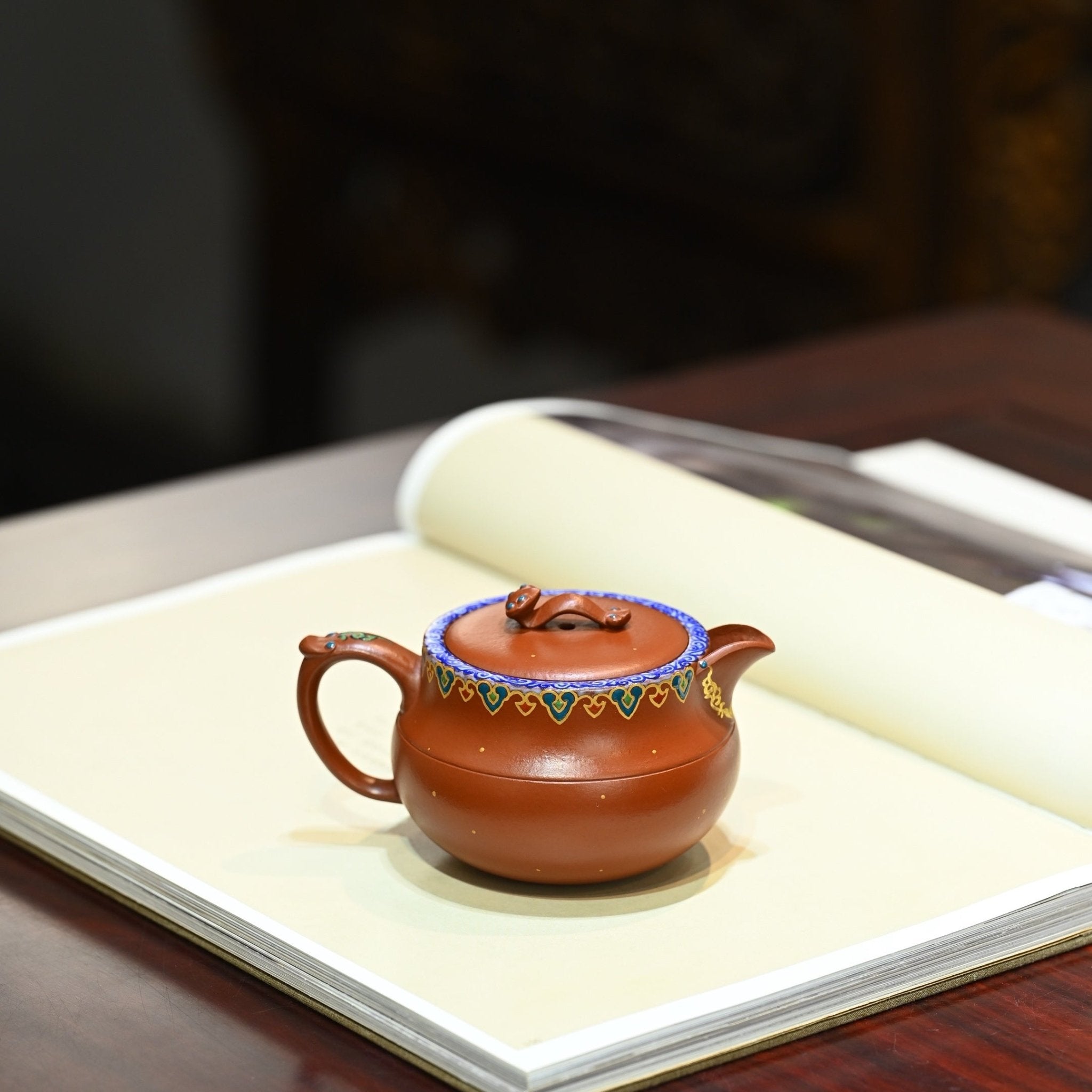 Cheng Xin Ru Yi 160cc - Yixing Handmade Teapot - zycs_China