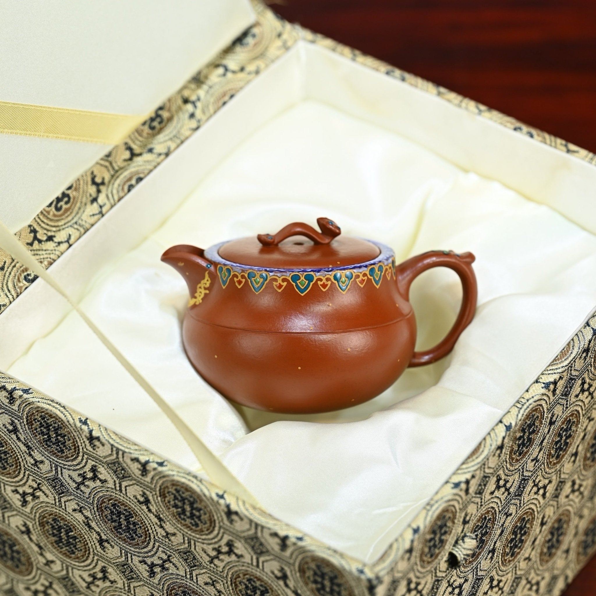 Cheng Xin Ru Yi 160cc - Yixing Handmade Teapot - zycs_China