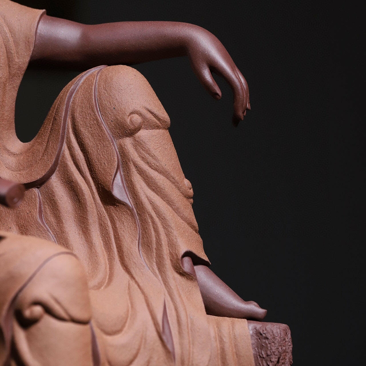 Chi Jing Zi Zai - Zisha Sculpture - zycs_China