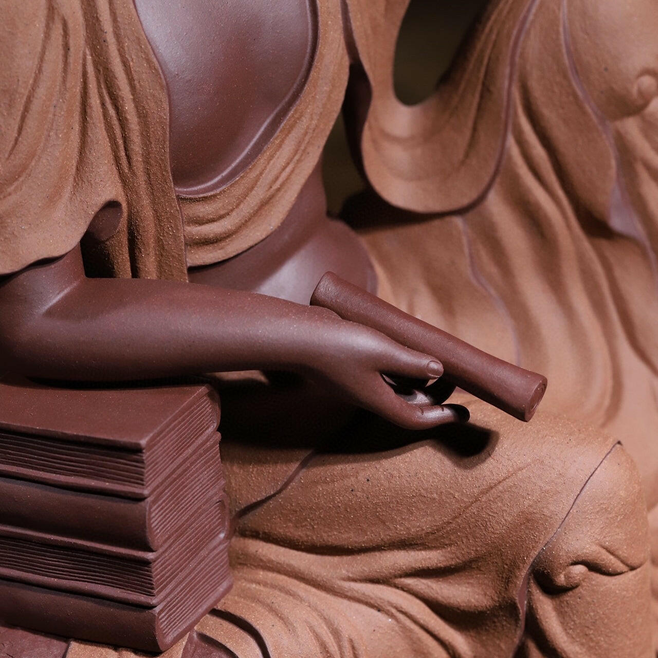 Chi Jing Zi Zai - Zisha Sculpture - zycs_China