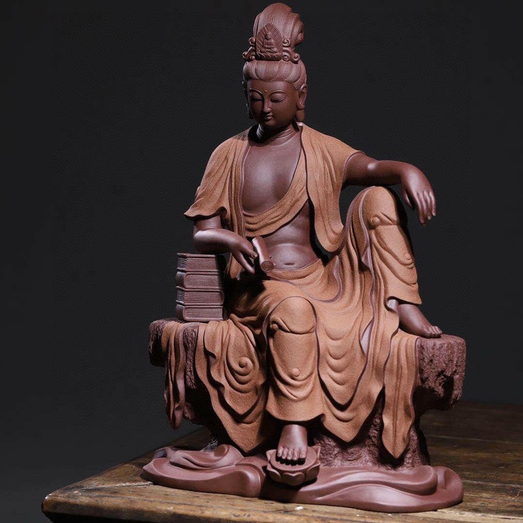 Chi Jing Zi Zai - Zisha Sculpture - zycs_China