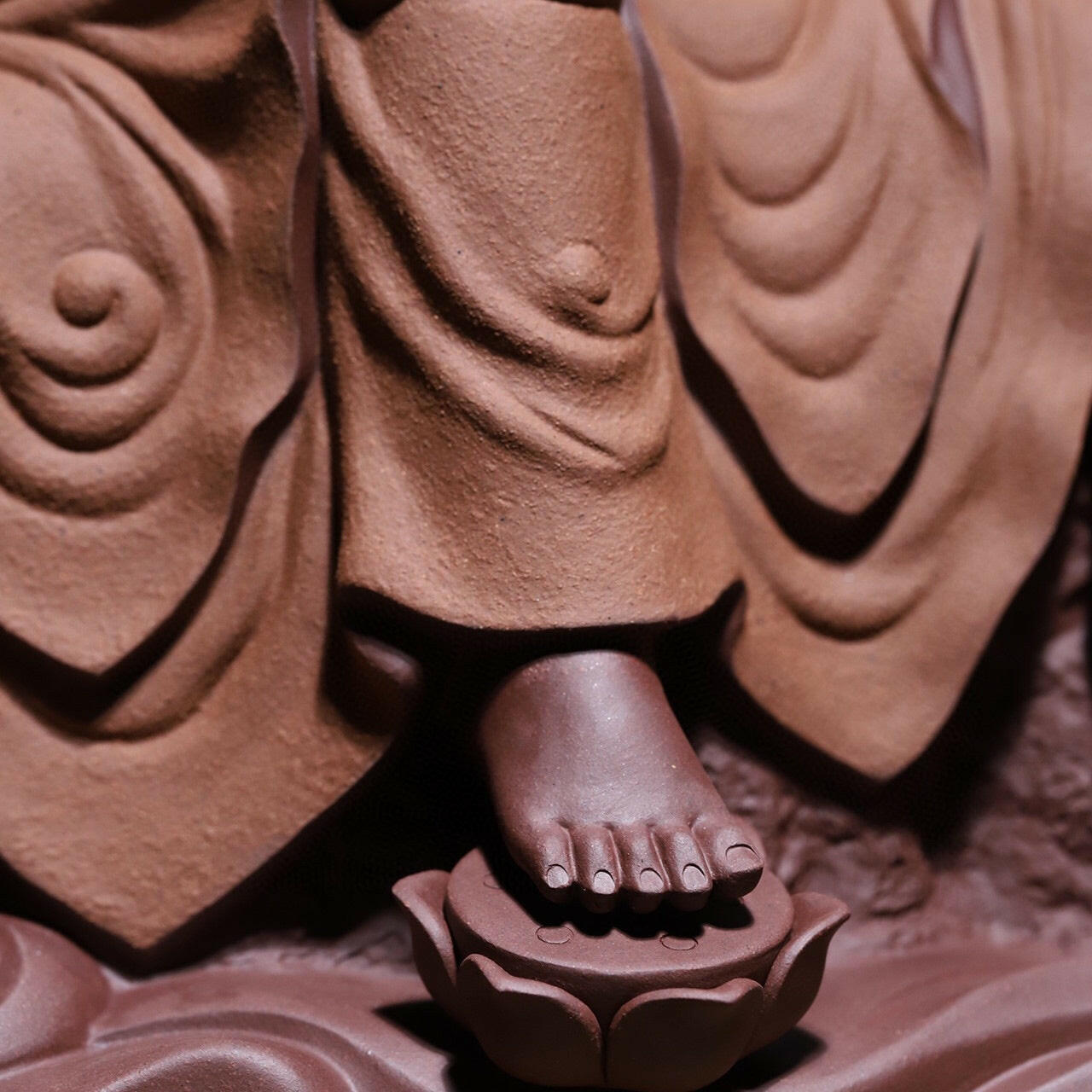 Chi Jing Zi Zai - Zisha Sculpture - zycs_China