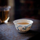 Chi Long 160cc - Jing De Zhen Porcelain Gaiwan - zycs_China