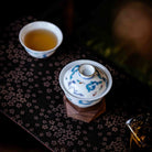 Chi Long 160cc - Jing De Zhen Porcelain Gaiwan - zycs_China