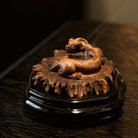 Chi Long - Wood Sculpture - zycs_China