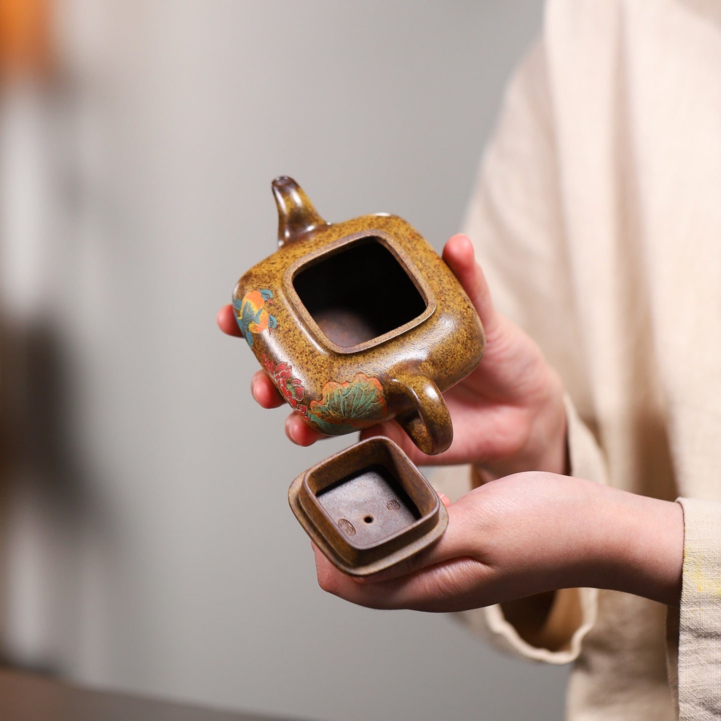 Chuan Lu 180cc - Yixing Handmade Teapot - zycs_China