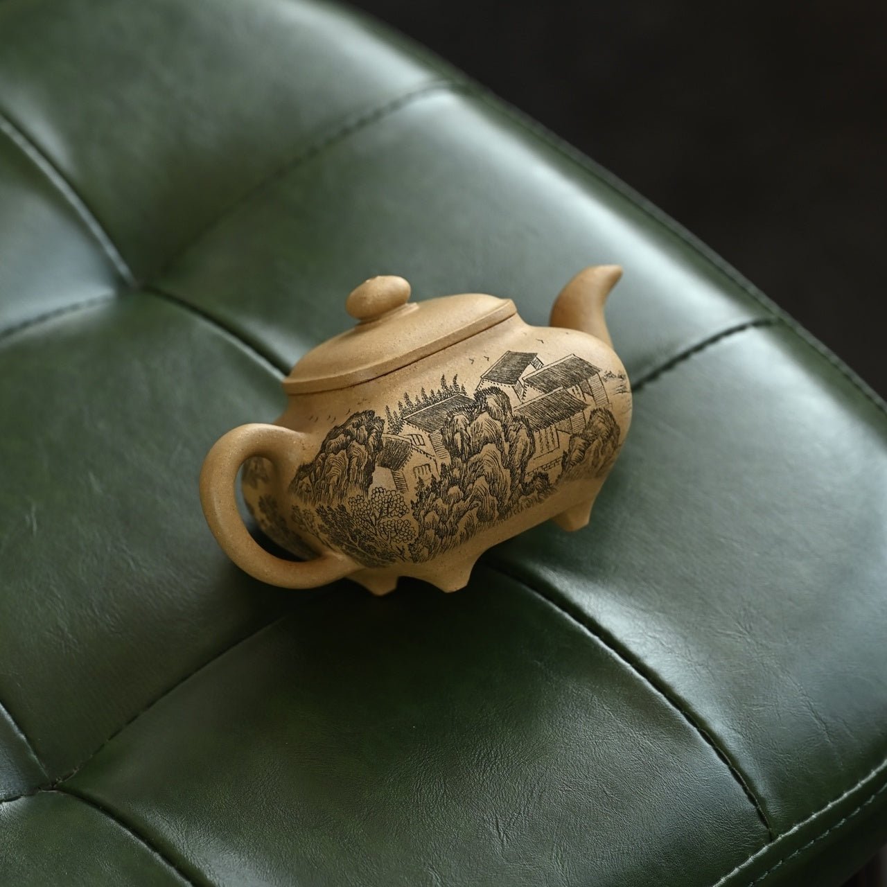 Chuan Lu 180cc - Yixing Handmade Teapot - zycs_China