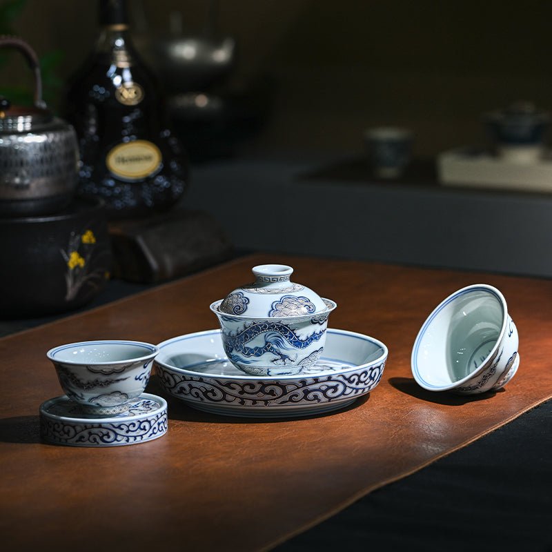 Chuan Yun Long 100cc - Jing De Zhen Porcelain Teacup - zycs_China