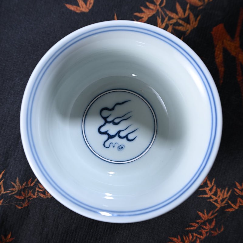 Chuan Yun Long 100cc - Jing De Zhen Porcelain Teacup - zycs_China