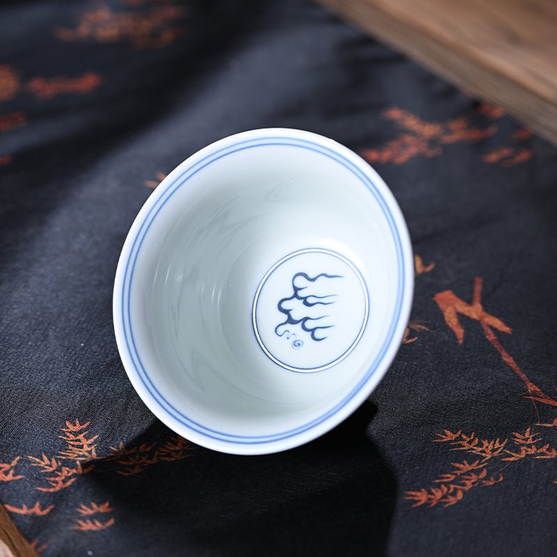 Chuan Yun Long 100cc - Jing De Zhen Porcelain Teacup - zycs_China