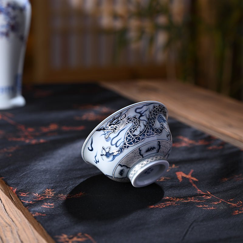 Chuan Yun Long 100cc - Jing De Zhen Porcelain Teacup - zycs_China