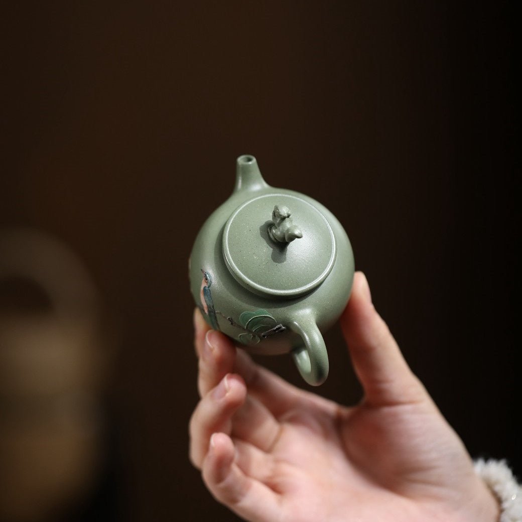 Chun Ri Xuan He 100cc - Yixing Handmade Teapot - zycs_China