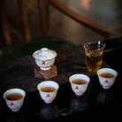 Cui Niao 100cc - Jing De Zhen Porcelain Gaiwan - zycs_China