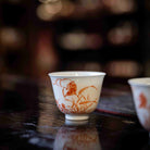 Cui Niao 100cc - Jing De Zhen Porcelain Gaiwan - zycs_China