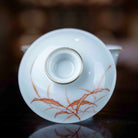 Cui Niao 100cc - Jing De Zhen Porcelain Gaiwan - zycs_China