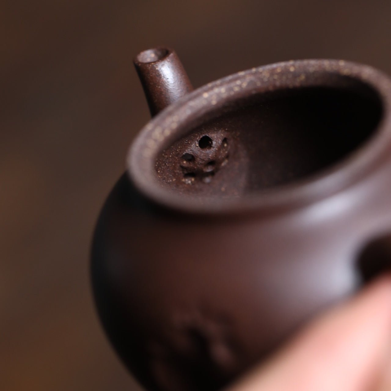 Da Bin Lian Zi 140cc - Yixing Handmade Teapot - zycs_China