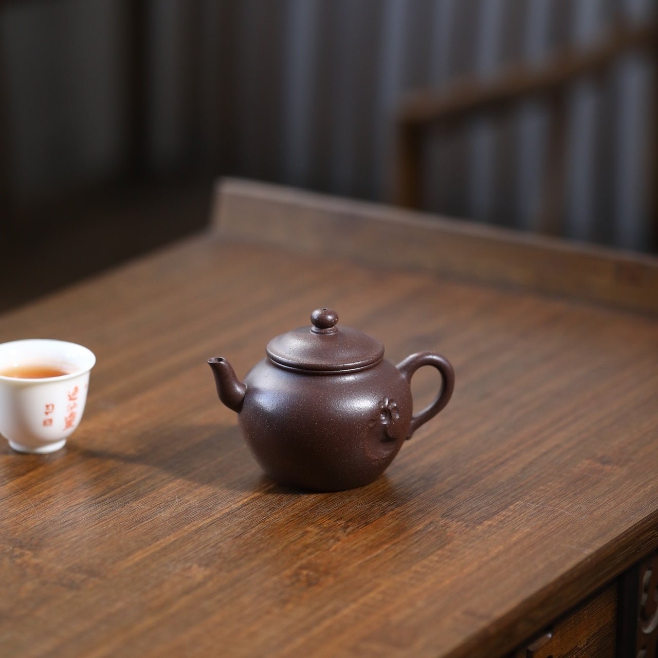 Da Bin Lian Zi 140cc - Yixing Handmade Teapot - zycs_China