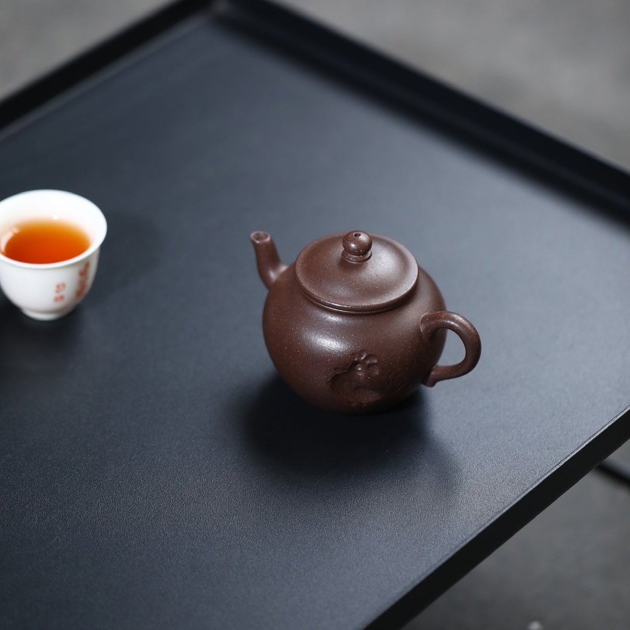 Da Bin Lian Zi 140cc - Yixing Handmade Teapot - zycs_China