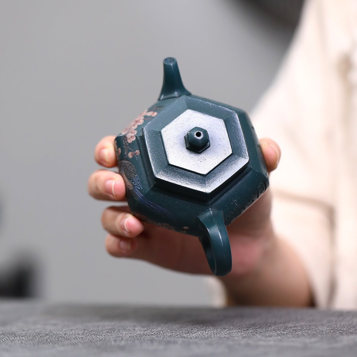 Da Bin Liu Fang 150cc - Yixing Handmade Teapot - zycs_China