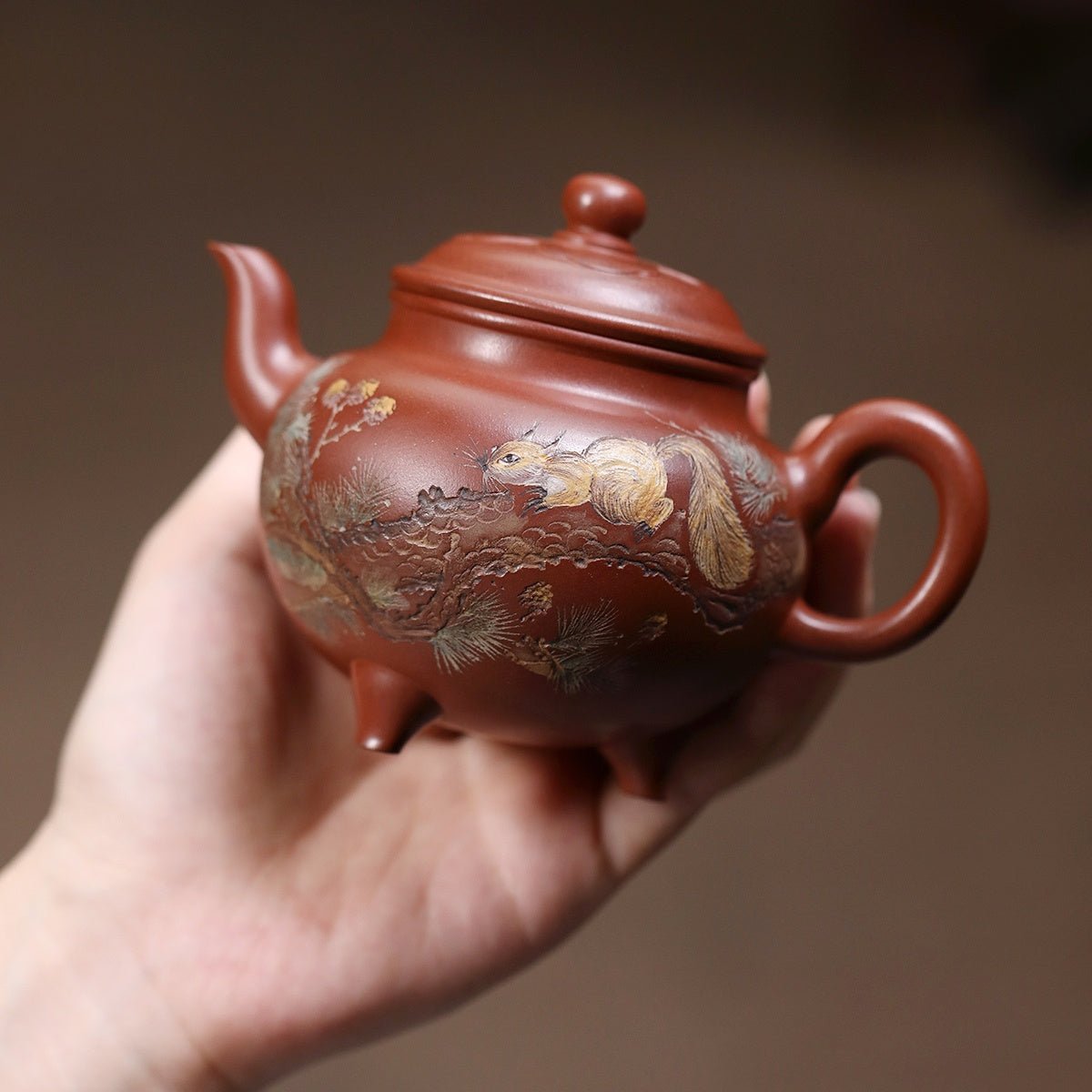 Da Bin Ru Yi 230cc - Yixing Handmade Teapot - zycs_China