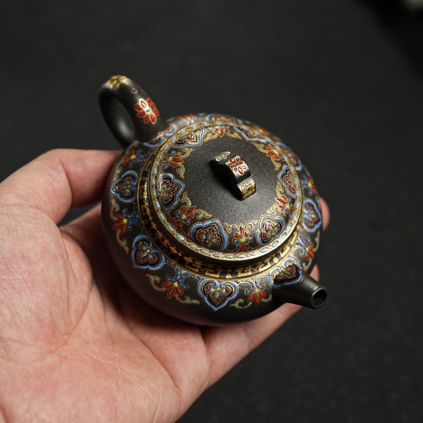 Da Bin Yun Qiao 120cc - Yixing Handmade Teapot - zycs_China