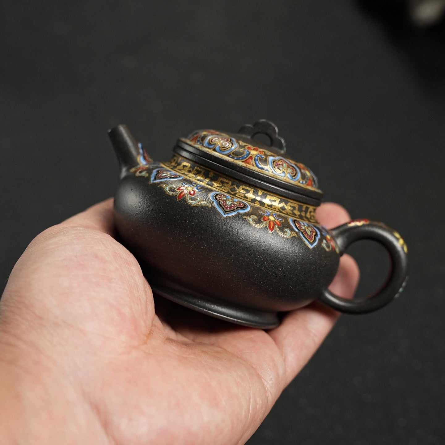 Da Bin Yun Qiao 120cc - Yixing Handmade Teapot - zycs_China