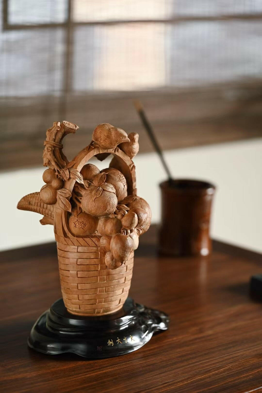 Da Ji Da Li - Wood Sculpture - zycs_China